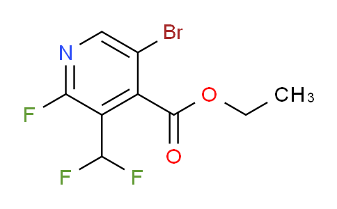 AM126527 | 1805401-29-9 | Ethyl 5-bromo-3-(difluoromethyl)-2-fluoropyridine-4-carboxylate