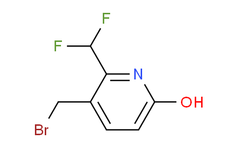 3-(Bromomethyl)-2-(difluoromethyl)-6-hydroxypyridine