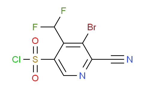 AM126538 | 1806902-65-7 | 3-Bromo-2-cyano-4-(difluoromethyl)pyridine-5-sulfonyl chloride