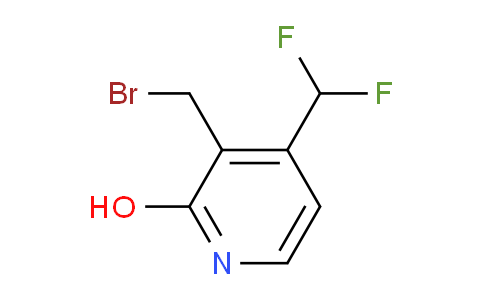 3-(Bromomethyl)-4-(difluoromethyl)-2-hydroxypyridine
