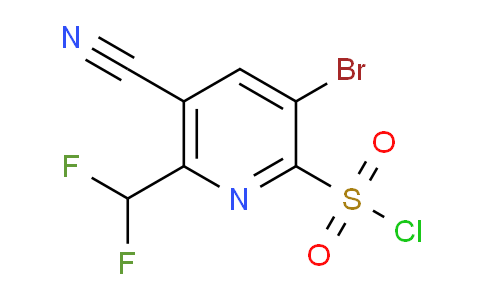 AM126543 | 1805344-73-3 | 3-Bromo-5-cyano-6-(difluoromethyl)pyridine-2-sulfonyl chloride