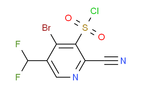 AM126545 | 1804844-58-3 | 4-Bromo-2-cyano-5-(difluoromethyl)pyridine-3-sulfonyl chloride