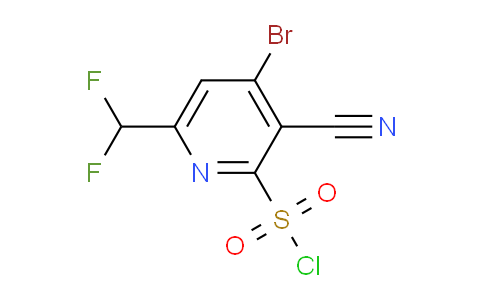 AM126553 | 1806991-76-3 | 4-Bromo-3-cyano-6-(difluoromethyl)pyridine-2-sulfonyl chloride