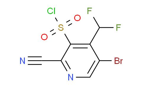 AM126555 | 1806991-83-2 | 5-Bromo-2-cyano-4-(difluoromethyl)pyridine-3-sulfonyl chloride