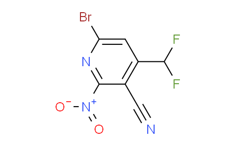 AM126560 | 1806046-06-9 | 6-Bromo-3-cyano-4-(difluoromethyl)-2-nitropyridine
