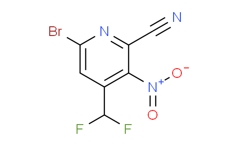 AM126564 | 1806922-22-4 | 6-Bromo-2-cyano-4-(difluoromethyl)-3-nitropyridine