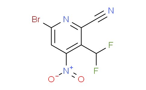 AM126566 | 1804846-87-4 | 6-Bromo-2-cyano-3-(difluoromethyl)-4-nitropyridine