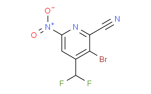 AM126568 | 1804661-07-1 | 3-Bromo-2-cyano-4-(difluoromethyl)-6-nitropyridine