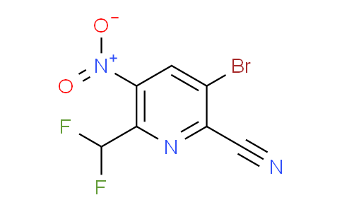 AM126571 | 1805400-20-7 | 3-Bromo-2-cyano-6-(difluoromethyl)-5-nitropyridine