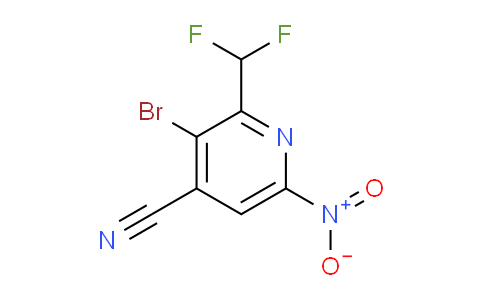 AM126572 | 1805231-98-4 | 3-Bromo-4-cyano-2-(difluoromethyl)-6-nitropyridine