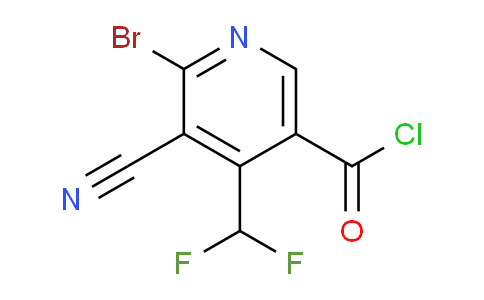 AM126584 | 1805358-70-6 | 2-Bromo-3-cyano-4-(difluoromethyl)pyridine-5-carbonyl chloride