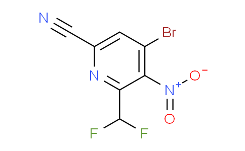 AM126585 | 1805440-08-7 | 4-Bromo-6-cyano-2-(difluoromethyl)-3-nitropyridine