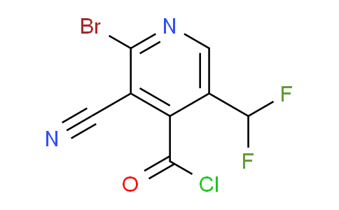 AM126586 | 1806050-89-4 | 2-Bromo-3-cyano-5-(difluoromethyl)pyridine-4-carbonyl chloride