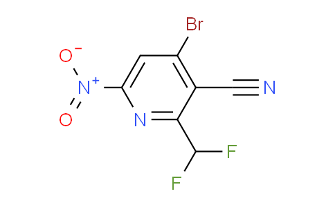 AM126587 | 1805359-35-6 | 4-Bromo-3-cyano-2-(difluoromethyl)-6-nitropyridine