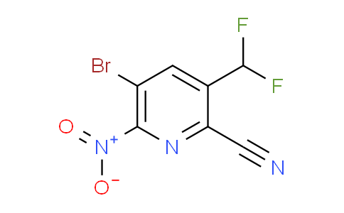 AM126591 | 1804847-00-4 | 5-Bromo-2-cyano-3-(difluoromethyl)-6-nitropyridine