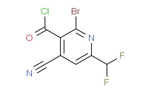 AM126596 | 1806902-45-3 | 2-Bromo-4-cyano-6-(difluoromethyl)pyridine-3-carbonyl chloride