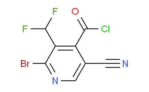AM126597 | 1805426-04-3 | 2-Bromo-5-cyano-3-(difluoromethyl)pyridine-4-carbonyl chloride
