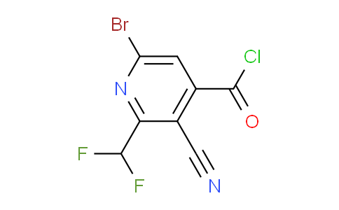 AM126600 | 1805426-15-6 | 6-Bromo-3-cyano-2-(difluoromethyl)pyridine-4-carbonyl chloride