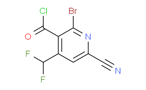 AM126605 | 1805344-57-3 | 2-Bromo-6-cyano-4-(difluoromethyl)pyridine-3-carbonyl chloride
