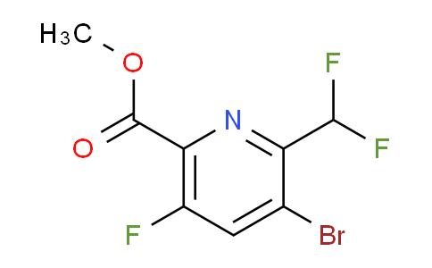 AM126615 | 1806834-02-5 | Methyl 3-bromo-2-(difluoromethyl)-5-fluoropyridine-6-carboxylate