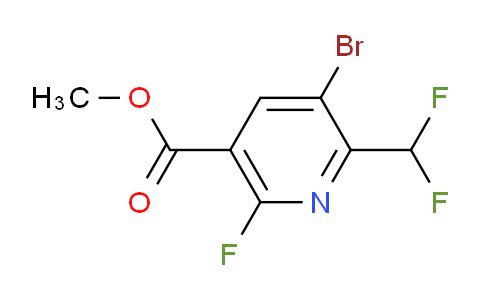 AM126616 | 1806906-01-3 | Methyl 3-bromo-2-(difluoromethyl)-6-fluoropyridine-5-carboxylate