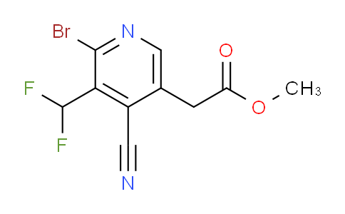 AM126617 | 1807000-15-2 | Methyl 2-bromo-4-cyano-3-(difluoromethyl)pyridine-5-acetate