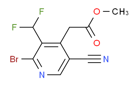 AM126622 | 1804912-09-1 | Methyl 2-bromo-5-cyano-3-(difluoromethyl)pyridine-4-acetate