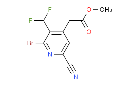 AM126628 | 1805357-67-8 | Methyl 2-bromo-6-cyano-3-(difluoromethyl)pyridine-4-acetate