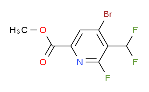 AM126633 | 1804638-68-3 | Methyl 4-bromo-3-(difluoromethyl)-2-fluoropyridine-6-carboxylate