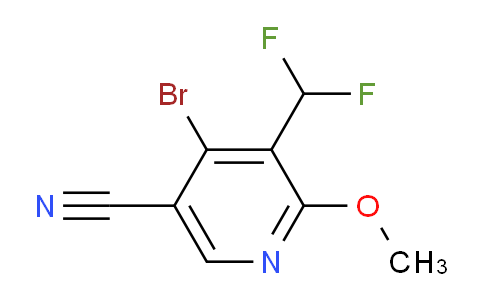 AM126649 | 1805358-24-0 | 4-Bromo-5-cyano-3-(difluoromethyl)-2-methoxypyridine