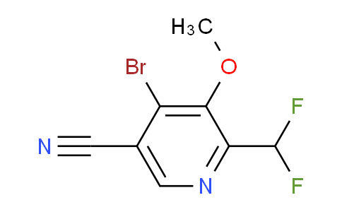 AM126653 | 1805439-05-7 | 4-Bromo-5-cyano-2-(difluoromethyl)-3-methoxypyridine