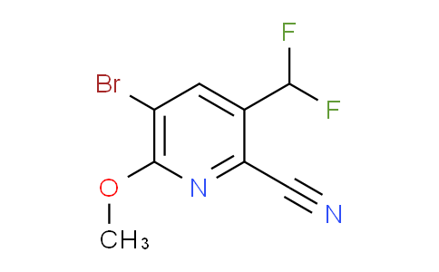 AM126656 | 1804845-69-9 | 5-Bromo-2-cyano-3-(difluoromethyl)-6-methoxypyridine