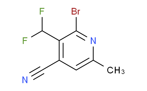 AM126667 | 1806044-44-9 | 2-Bromo-4-cyano-3-(difluoromethyl)-6-methylpyridine