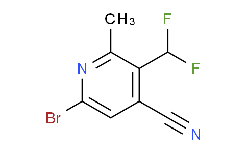 AM126668 | 1805343-94-5 | 6-Bromo-4-cyano-3-(difluoromethyl)-2-methylpyridine