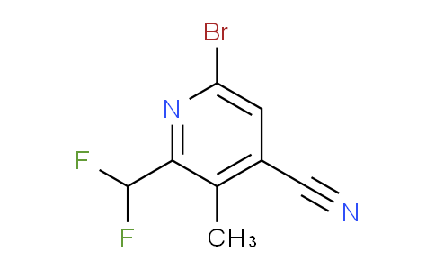 AM126671 | 1805358-46-6 | 6-Bromo-4-cyano-2-(difluoromethyl)-3-methylpyridine