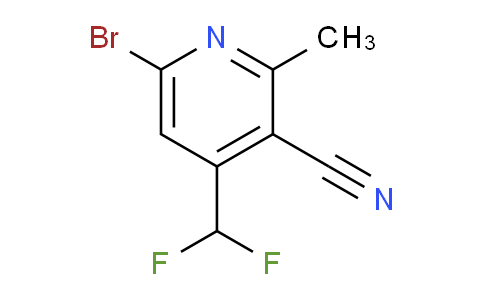 AM126673 | 1805399-64-7 | 6-Bromo-3-cyano-4-(difluoromethyl)-2-methylpyridine