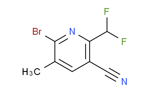 AM126675 | 1805344-00-6 | 2-Bromo-5-cyano-6-(difluoromethyl)-3-methylpyridine
