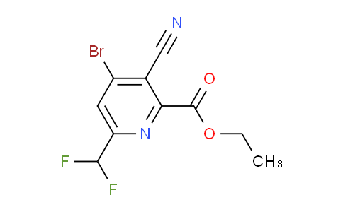 AM126676 | 1806831-79-7 | Ethyl 4-bromo-3-cyano-6-(difluoromethyl)pyridine-2-carboxylate