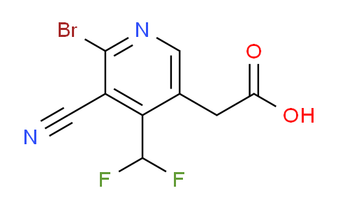 AM126685 | 1806055-65-1 | 2-Bromo-3-cyano-4-(difluoromethyl)pyridine-5-acetic acid