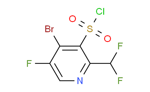 AM126688 | 1806830-37-4 | 4-Bromo-2-(difluoromethyl)-5-fluoropyridine-3-sulfonyl chloride