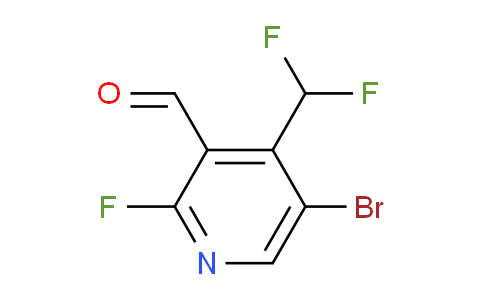 AM126689 | 1805241-50-2 | 5-Bromo-4-(difluoromethyl)-2-fluoropyridine-3-carboxaldehyde