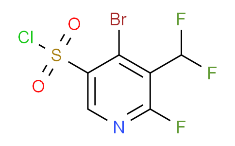 AM126691 | 1805365-50-7 | 4-Bromo-3-(difluoromethyl)-2-fluoropyridine-5-sulfonyl chloride