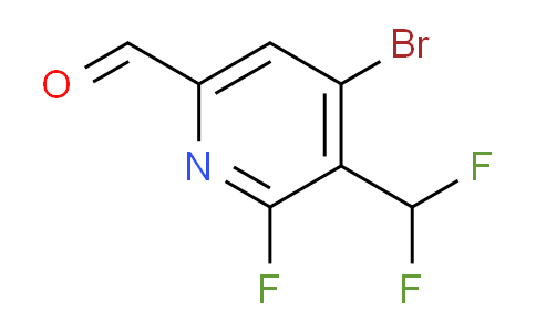 AM126700 | 1804495-89-3 | 4-Bromo-3-(difluoromethyl)-2-fluoropyridine-6-carboxaldehyde