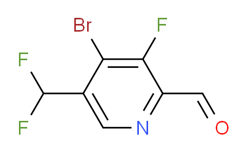 AM126702 | 1806831-73-1 | 4-Bromo-5-(difluoromethyl)-3-fluoropyridine-2-carboxaldehyde