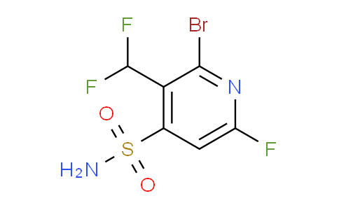 AM126704 | 1806065-49-5 | 2-Bromo-3-(difluoromethyl)-6-fluoropyridine-4-sulfonamide