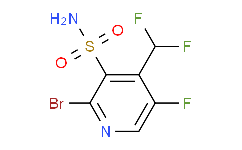 AM126706 | 1805369-88-3 | 2-Bromo-4-(difluoromethyl)-5-fluoropyridine-3-sulfonamide