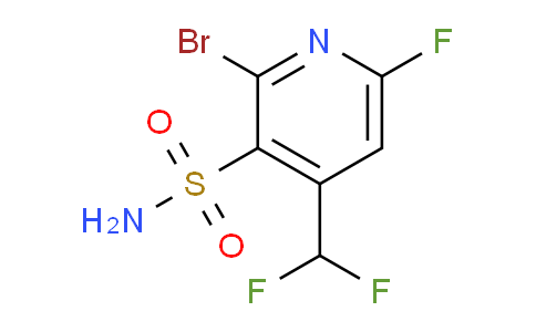 AM126707 | 1804657-59-7 | 2-Bromo-4-(difluoromethyl)-6-fluoropyridine-3-sulfonamide