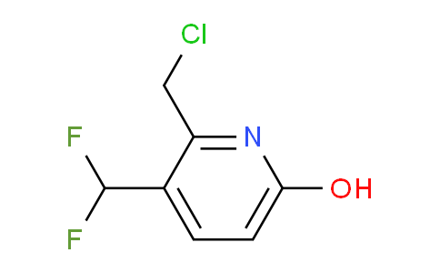 2-(Chloromethyl)-3-(difluoromethyl)-6-hydroxypyridine