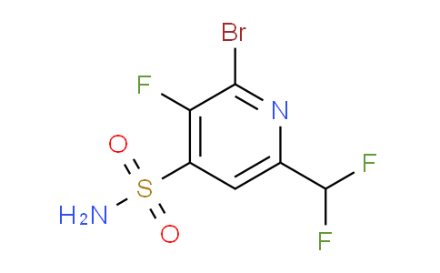 AM126711 | 1805411-19-1 | 2-Bromo-6-(difluoromethyl)-3-fluoropyridine-4-sulfonamide