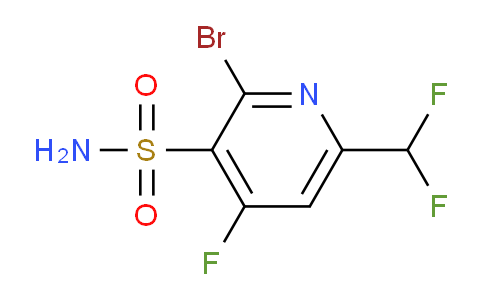 AM126712 | 1804885-46-8 | 2-Bromo-6-(difluoromethyl)-4-fluoropyridine-3-sulfonamide